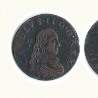 Napoli, Carlo II (1674-1700): grano 1680 (MIR#306/4; Magliocca#56)