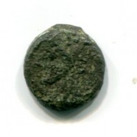 Zeugitania, Cartagine (325-300 a.C.): bronzo 3,48g (Buceti#72var.)