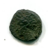 Zeugitania, Cartagine (325-300 a.C.): bronzo 2,38g (Buceti#72)