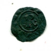 Brindisi, Corrado I (1250-1254): denaro (MIR#304), 0,48g