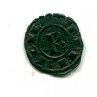 Brindisi, Corrado I (1250-1254): denaro (MIR#304), 0,65g