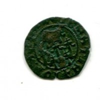 Napoli, Giovanna d'Angiò (1343-1347): denaro (MIR#32), 0,46g