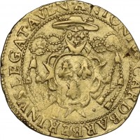 Avignone, Urbano VIII (1623-1644): quadrupla 1641 (Muntoni#206; Berman#1787; MIR#1749/13, Friedberg#59; Poey d'Avant#4404), grammi 13.01, mm 28.5.