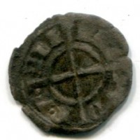 Brindisi, Federico II (1197-1250): denaro del 1239 (MIR#282)