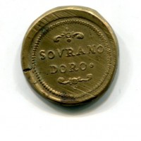 Peso Monetale: "Sovrano Doro", gr.11,13