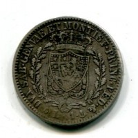 Carlo Felice (1821-1831): 1 lira 1829-Ge (Gigante#81)