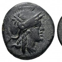 Mysia, Pergamon (200-133 a.C.): bronzo (SngCop#388; SngBnF#1905), grammi 2.73, mm 17