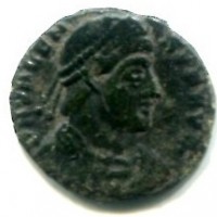 Valente (364-378 d.C.): follis "GLORIA ROMANORVM" (RIC#14), zecca di Siscia