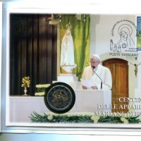 Vaticano 2017: 2 euro commemorativi "Centenario delle Apparizioni di Fatima"