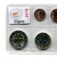 Cipro 2015: serie euro, confezionata da privati