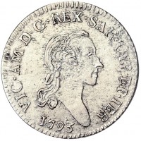 Vittorio Amedeo III (1773-1796): 7.6 soldi 1793 (CNI#123), delicata patina