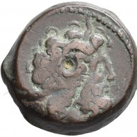 Regno Tolemaico, Tolomeo V Epiphanes (204-180 a.C.): diobolo AE21, zecca di Alexandria (Svoronos#1430; Weiser#143), grammi 9,41