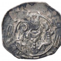 Aquileia, Frisacensi (sec. XII): denaro (Bernardi#4/10), grammi 1.18