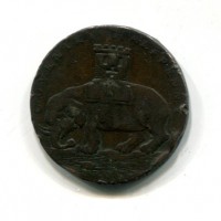 Gran Bretagna, Coventry: token da 1/2 penny 1793 (DeH#248)