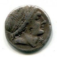 Memmia, L.Memmius (109-108 a.C.): denario (Crawford#306/1)
