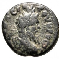 Pamphylia, Perge, Settimio Severo (193-211 d.C.): bronzo 19 mm (Sng Cop#322), grammi 4,99