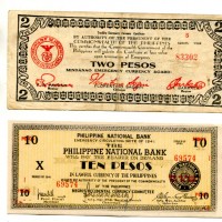 Filippine, serie d'emergenza, Negros Occidental Currency Committee: 10 pesos 1941 (Pick#627b)
