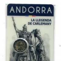 Andorra 2022: 2 euro "La Llegenda De Carlemany"
