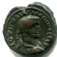 Gallieno (253-268 d.C.): tetradracma "GENIO POPVLI ROMANI" zecca di Alessandria in Egitto (Dattari#5288)