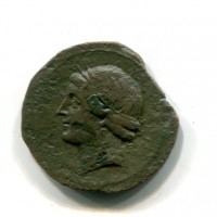Bruttium, Locri (212-205 a.C.): bronzo (Robinson,nc1964#tavVII/4)