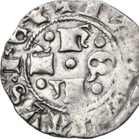 L'Aquila, Ladislao di Durazzo (1386-1414): bolognino (CNI, Tav II#6; MIR#54), grammi 0,65