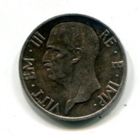 Vittorio Emanuele III (1900-1943): 5 lire 1936-XIV "Impero" (Gigante#83), bellissima patina
