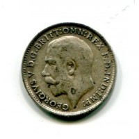 Gran Bretagna, Giorgio V (1910-1936): 3 pence 1913 (Spink#4015)