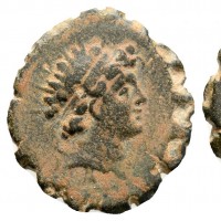 Regno Seleucide, Antioco VI Dionysos (145-142 a.C.): bronzo (SC#2007c), grammi 3.1, mm 18.9