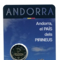 Andorra 2017: 2 euro "Il Paese Dei Pirenei"