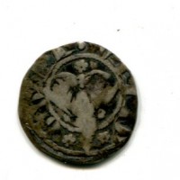 Roma, Gregorio XI (1370-1378): bolognino romano (MIR,166#225)