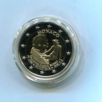 Monaco 2018: 2 euro commemorativi "250° Anniversario della nascita di Francois-Joseph Bosio", nella confezione ufficiale