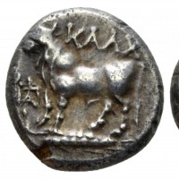 Bithynia, Kalchedon (366-340 a.C.): dracma (SNG BM Black Sea,104v; HGC,7,511), grammi 3.73