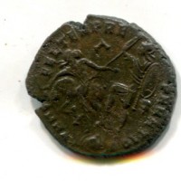 Costanzo II (337-361 d.C.): maiorina, zecca di Eraclea "FEL TEMP REPARATIO" (RIC,VIII#82)