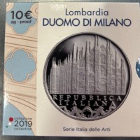 Italia 2019: 10 euro "Duomo di Milano", in confezione originale, molto richiesto