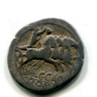 Cassia, C.Cassius (126 a.C.): denario (Crawford#502)
