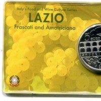 Italia 2023: 5 euro "Lazio-Frascati e Amatriciana"
