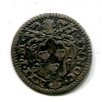 Roma, Innocenzo XII (1691-1700): 1/2 grosso 1694 (Muntoni#124)