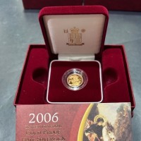 Gran Bretagna, Elisabetta II (1952-2022): 1/2 sterlina 2006 PROOF, in confezione ufficiale con certificato.