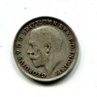Gran Bretagna, Giorgio V (1910-1936): 3 pence 1914 (Spink#4015)