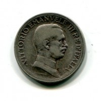 Vittorio Emanuele III (1900-1943): 2 lire 1914 "Quadriga Briosa" (Gigante#101)