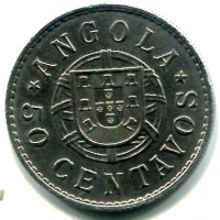 Angola, dominazione portoghese (fino al 1975): 50 centavos 1923 (KM#65)