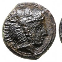 Sicilia, Selinunte (415-409 a.C.): bronzo (HGC,2#1238; CNS,I#11), grammi 3.14, mm 15. Tracce di pulizia