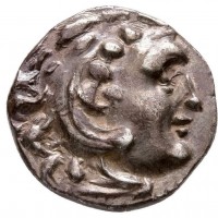 Ionia, Chios (290-275 a.C.): dracma al tipo di Alessandro Magno (HGC,6#1131; cfr Price#2324), grammi 3.78, mm 17