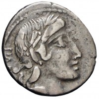 Vibia, C.Vibius C.f. Pansa (90 a.C.): denario (Crawford#342/5b), grammi 3.96, mm 17