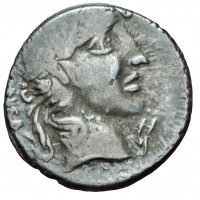 Vibia, C.Vibius C.f. Pansa (90 a.C.): denario (Crawford#342/5b), grammi 3.97, mm 18