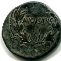 Asia Minore, zecca incerta, Augusto (24 a.C.-14 d.C.): AE 28 mm. (RPC,I#2235), curiosamente decentrata