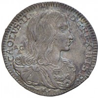 Napoli, Carlo II (1674-1700): carlino 1689 (Nomisma#81), gr. 2.57. Bellissimo esemplare