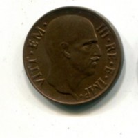 Vittorio Emanuele III (1900-1943): 5 cent. 1937-XV "Impero" (Gigante#285)
