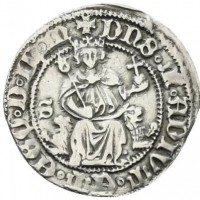 Napoli, Alfonso I d'Aragona (1442-1458): carlino (Pannuti-Riccio#3a), grammi 3,52