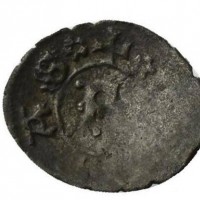 Padova, Francesco I da Carrara (1355-1388): denaro (CNI#67), grammi 0,24